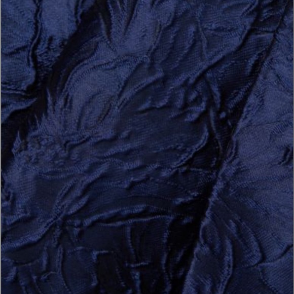 Teri Jon by Rickie Freeman Jacquard Satin Ball Gown - Picture 7 of 9